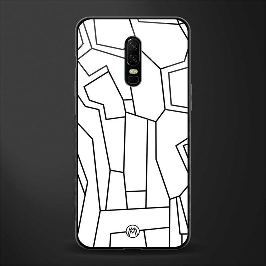 Mosaic Glass Case for oneplus 6 image