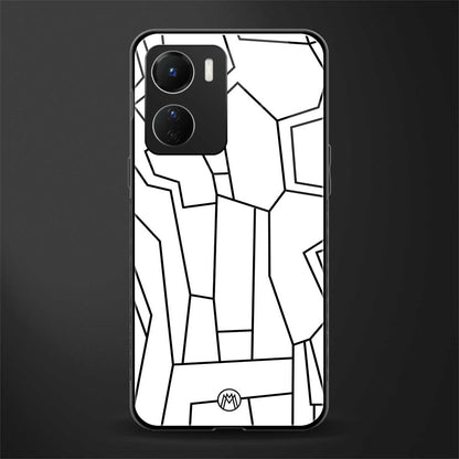 mosaic back phone cover | glass case for vivo y16