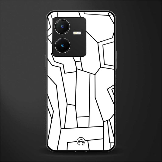 mosaic back phone cover | glass case for vivo y22