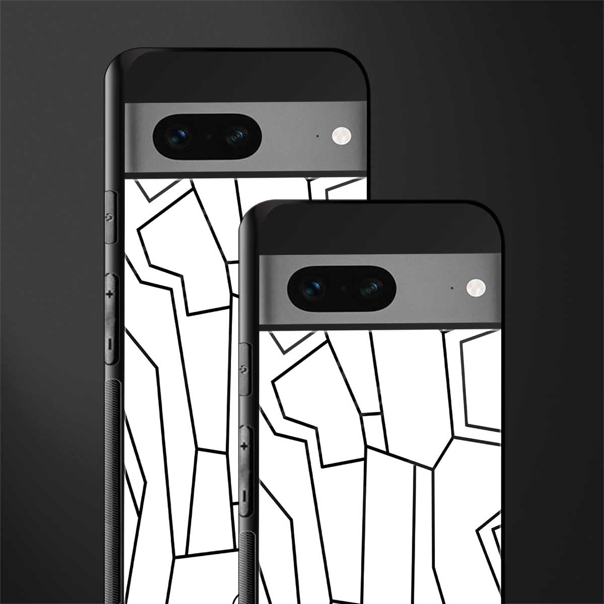 mosaic back phone cover | glass case for google pixel 7