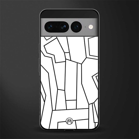 mosaic back phone cover | glass case for google pixel 7 pro