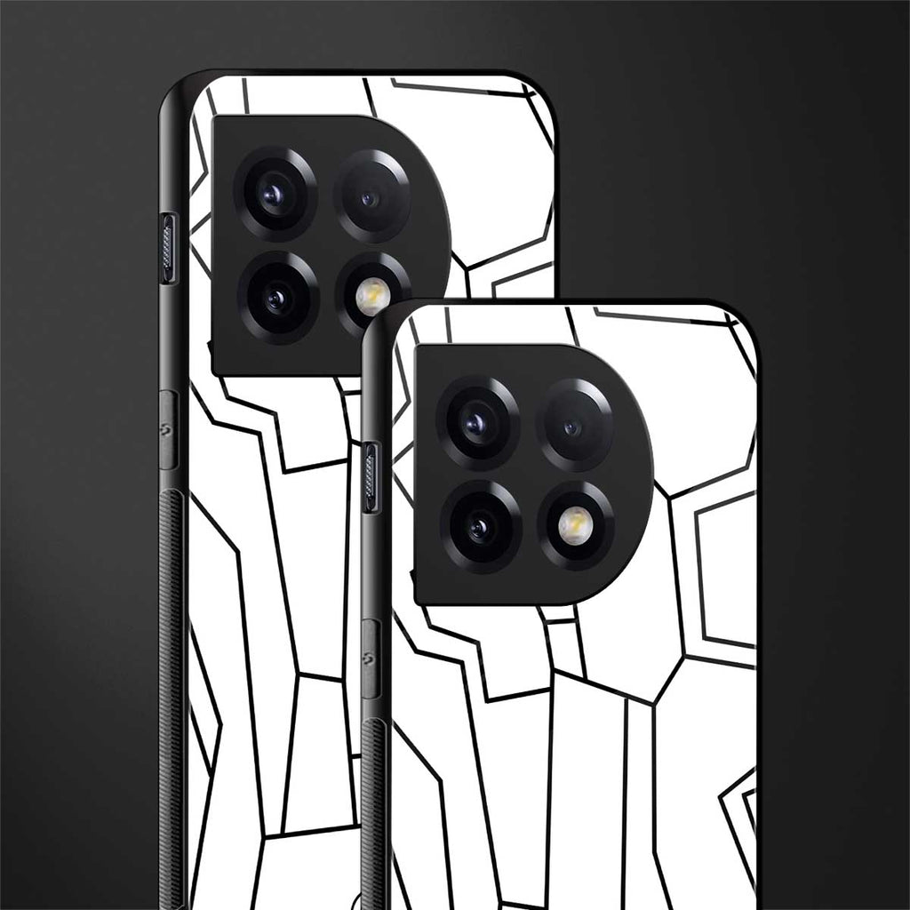 mosaic back phone cover | glass case for oneplus 11