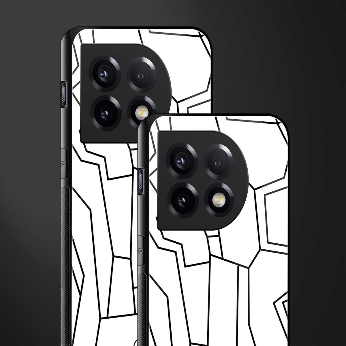 mosaic back phone cover | glass case for oneplus 11