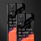 Moving On Glass Case for vivo v21 5g image-2