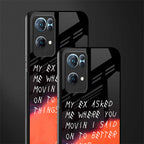 Moving On Glass Case for oppo reno7 pro 5g image-2
