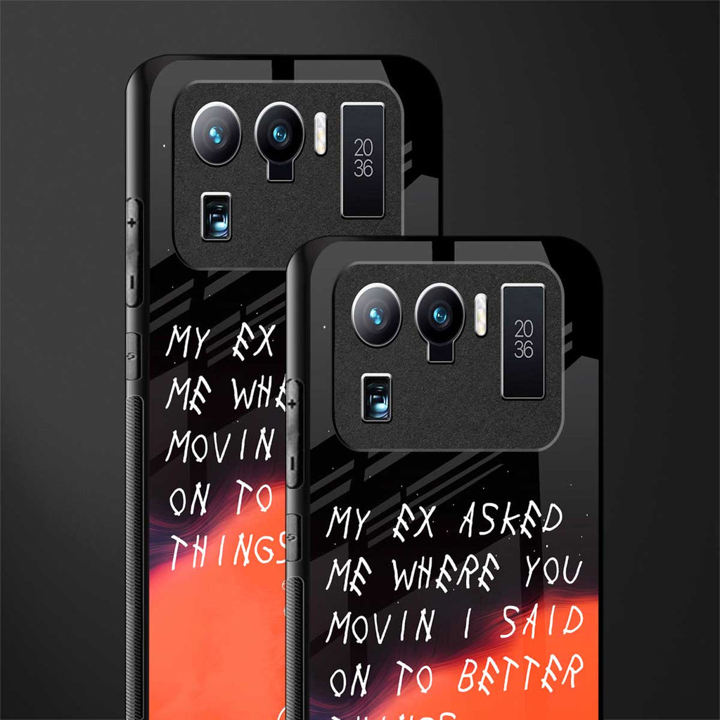 Moving On Glass Case for mi 11 ultra 5g image-2