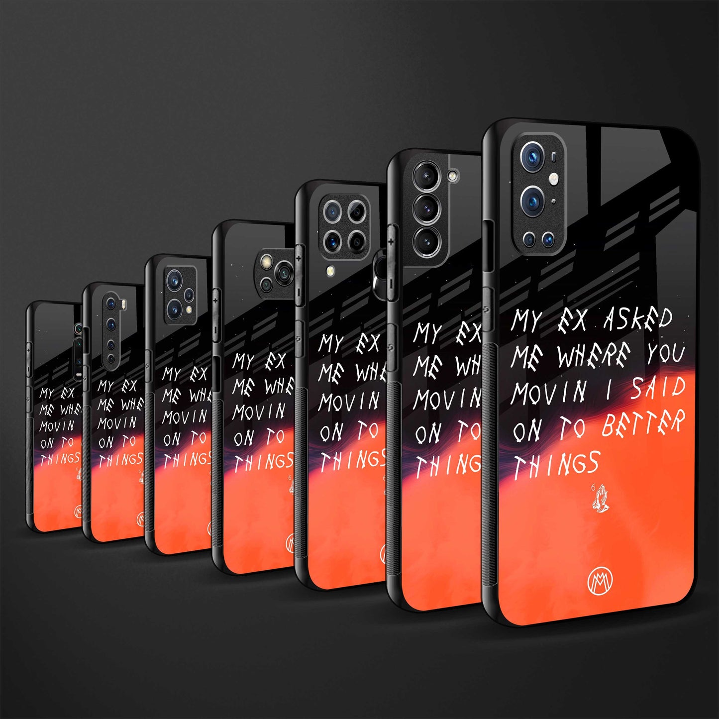 Moving On Glass Case for redmi 7redmi y3 image-3