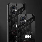 music on world off music back phone cover | glass case for oppo f21 pro 5g