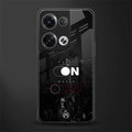 music on world off music back phone cover | glass case for oppo reno 8