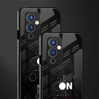 music on world off music back phone cover | glass case for oneplus 9