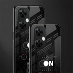 music on world off music back phone cover | glass case for oneplus nord ce 3 lite