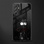 music on world off music back phone cover | glass case for samsung galaxy a54 5g