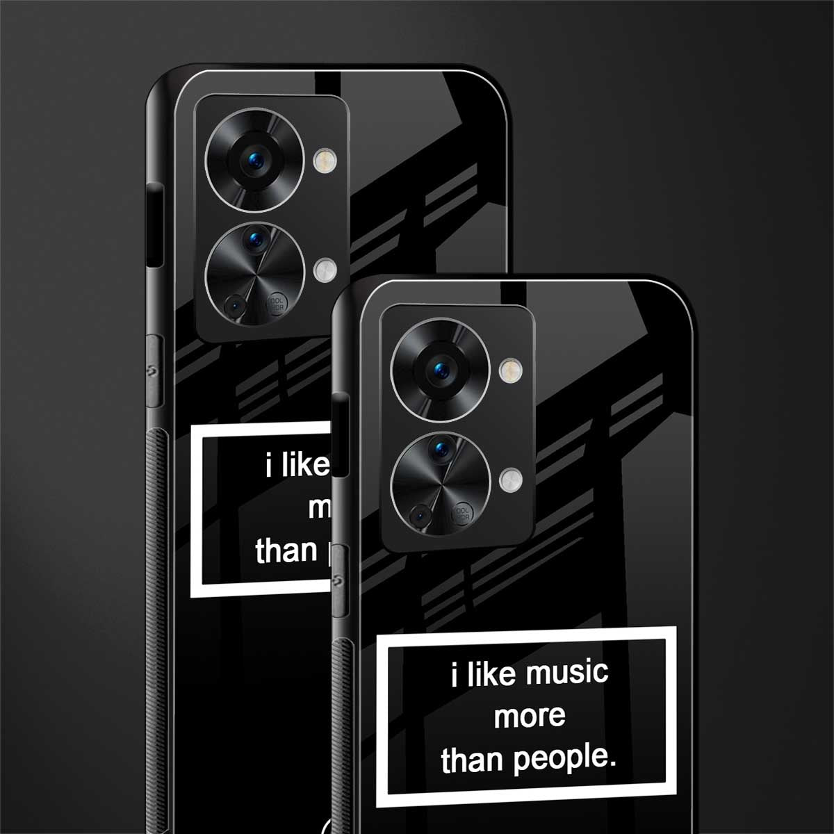 music over people black edition glass case for phone case | glass case for oneplus nord 2t 5g