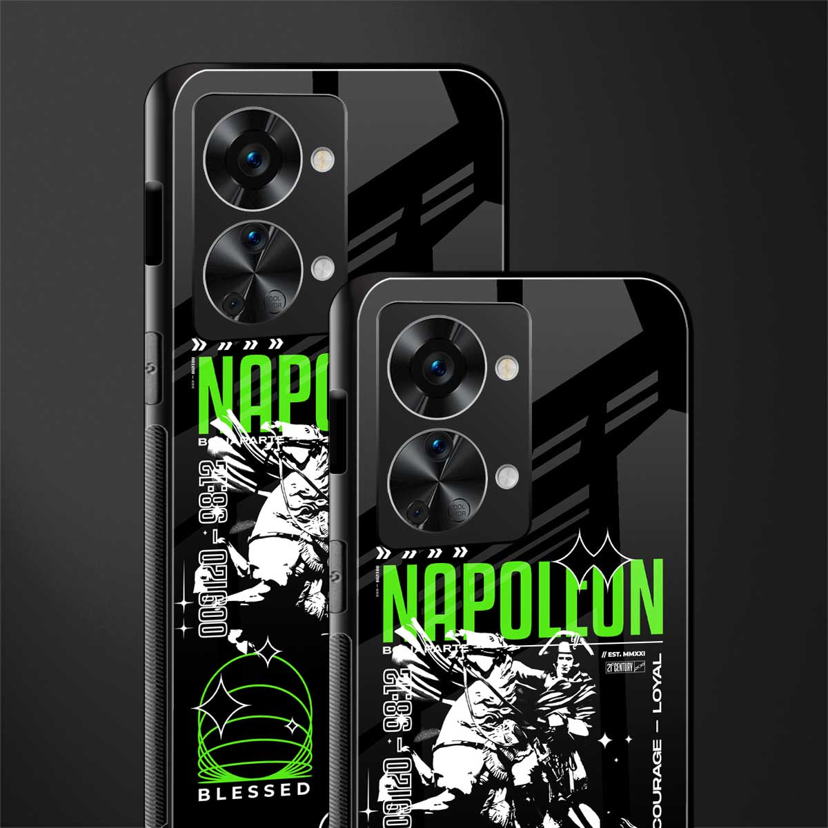 napoleon glass case for phone case | glass case for oneplus nord 2t 5g