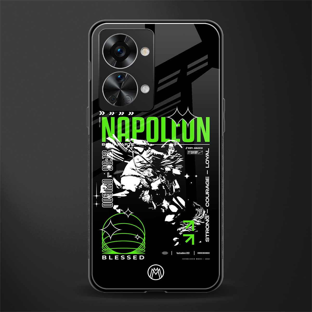 napoleon glass case for phone case | glass case for oneplus nord 2t 5g