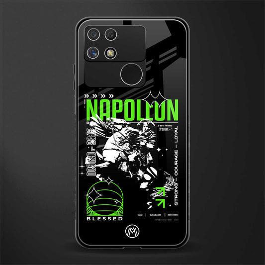 napoleon back phone cover | glass case for realme narzo 50a