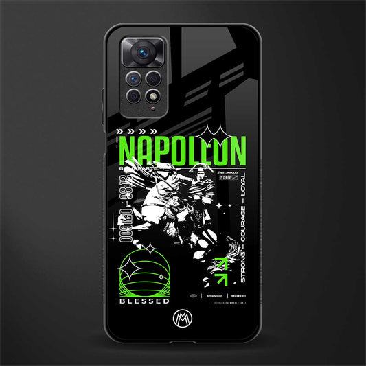 napoleon back phone cover | glass case for redmi note 11 pro plus 4g/5g