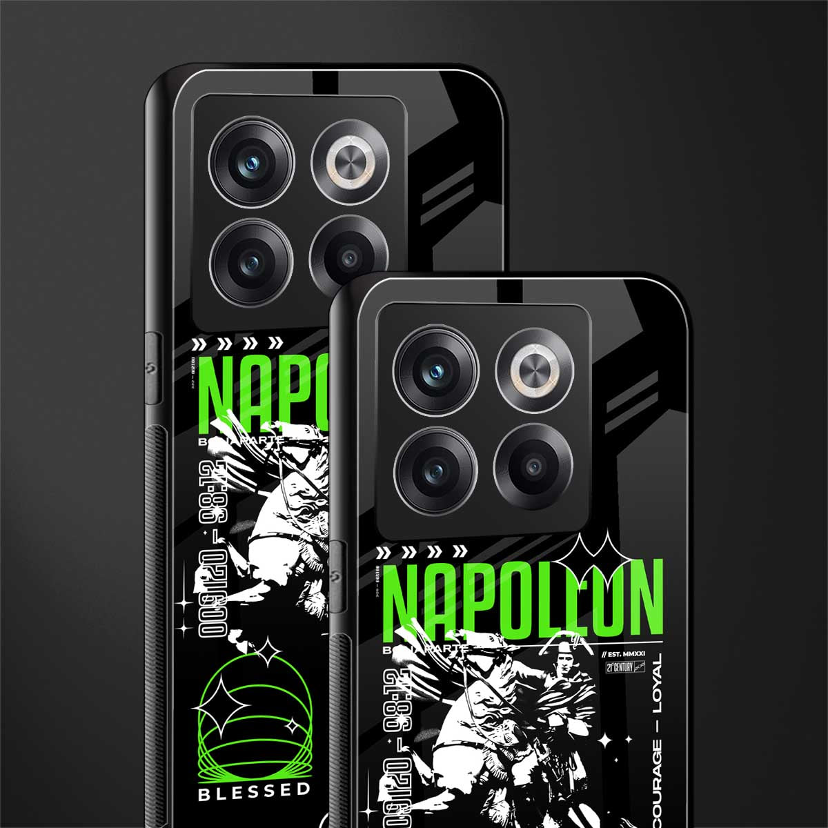 napoleon back phone cover | glass case for oneplus 10t