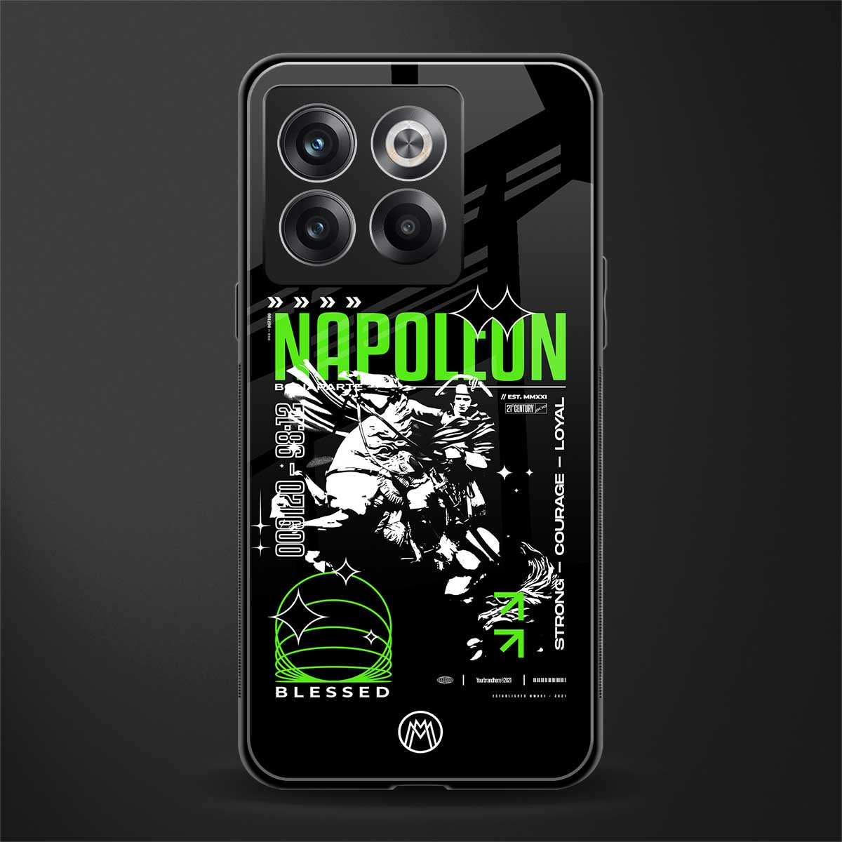 napoleon back phone cover | glass case for oneplus 10t