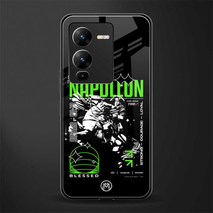 napoleon back phone cover | glass case for vivo v25 pro 5g