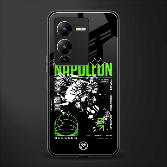 napoleon back phone cover | glass case for vivo v25 pro 5g