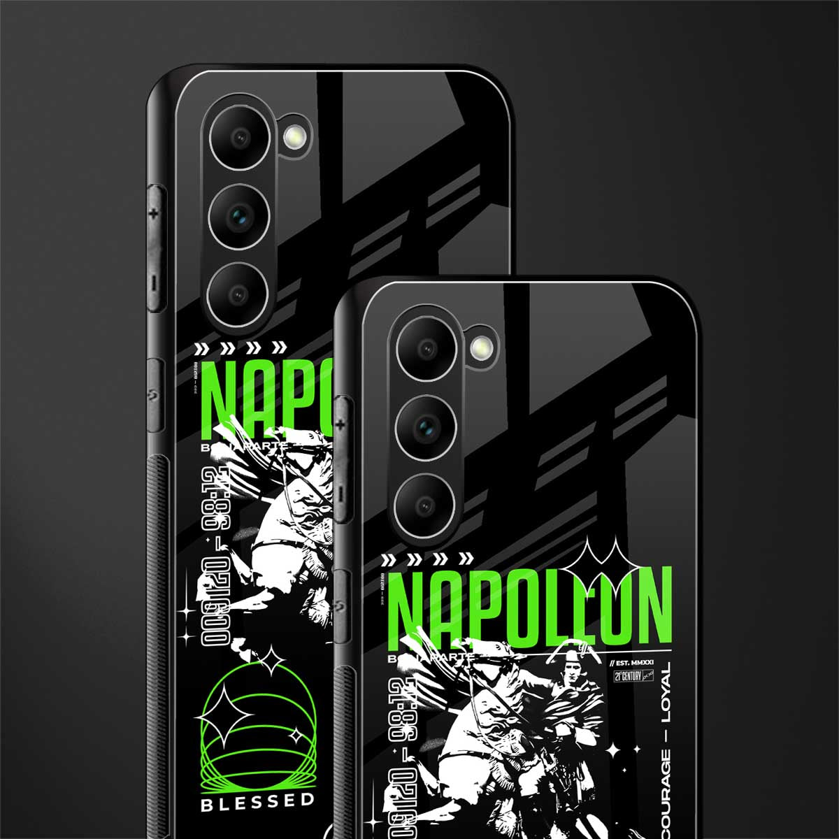 napoleon glass case for phone case | glass case for samsung galaxy s23