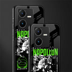 napoleon back phone cover | glass case for vivo y22