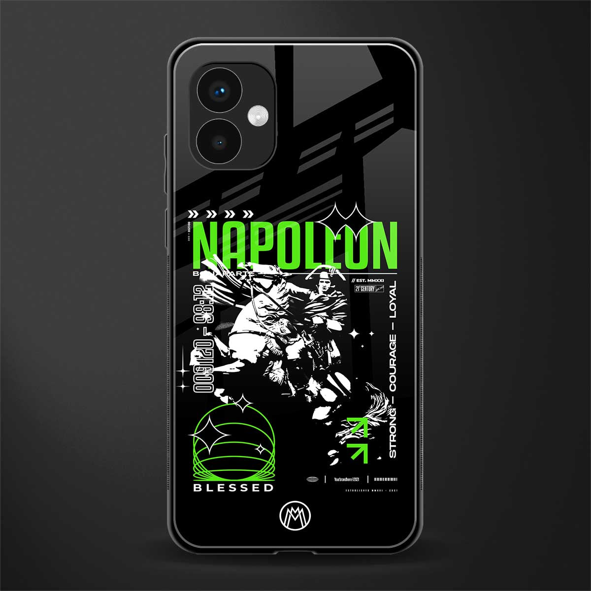 napoleon back phone cover | glass case for samsung galaxy a04