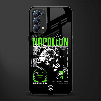 napoleon back phone cover | glass case for oppo reno 5