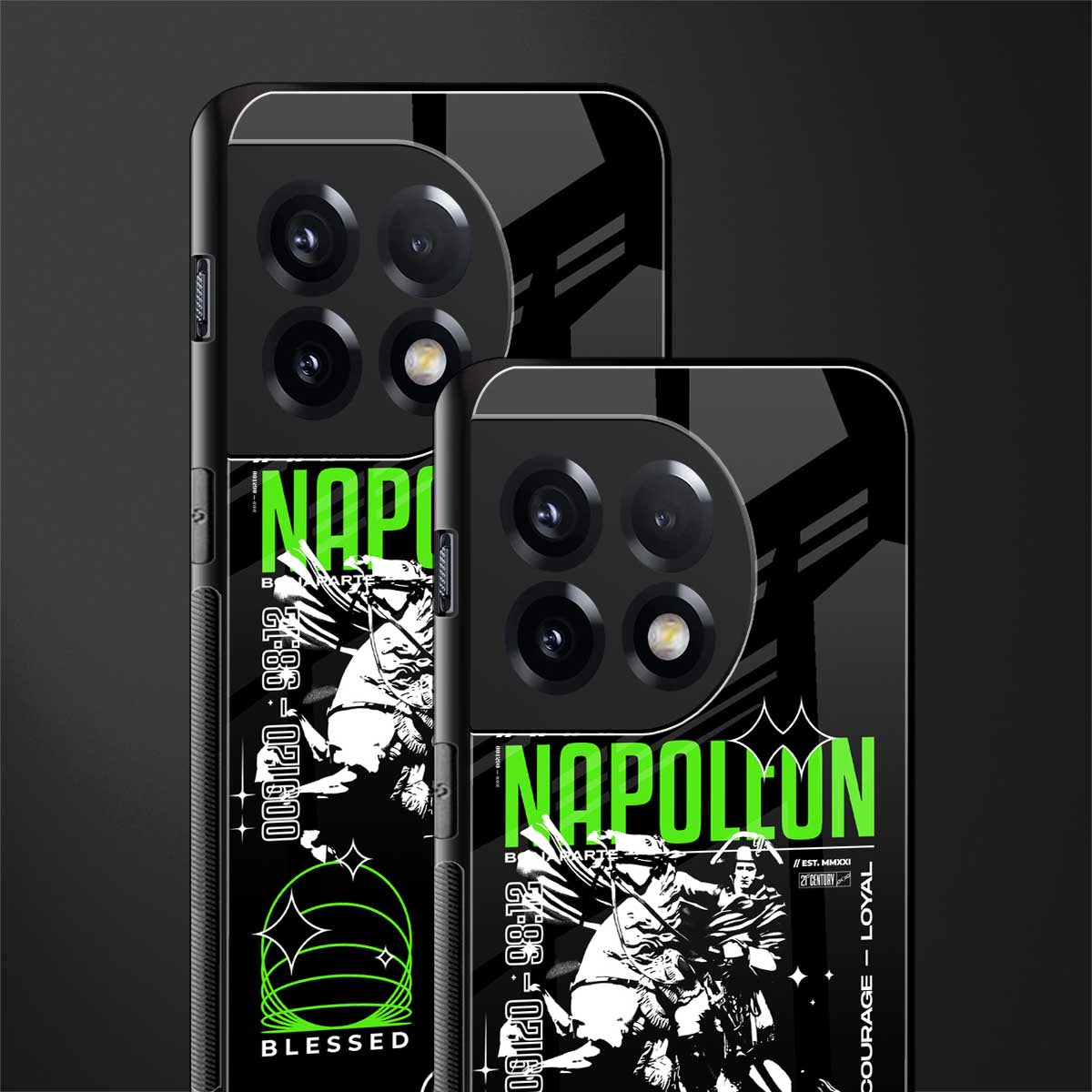 napoleon back phone cover | glass case for oneplus 11r