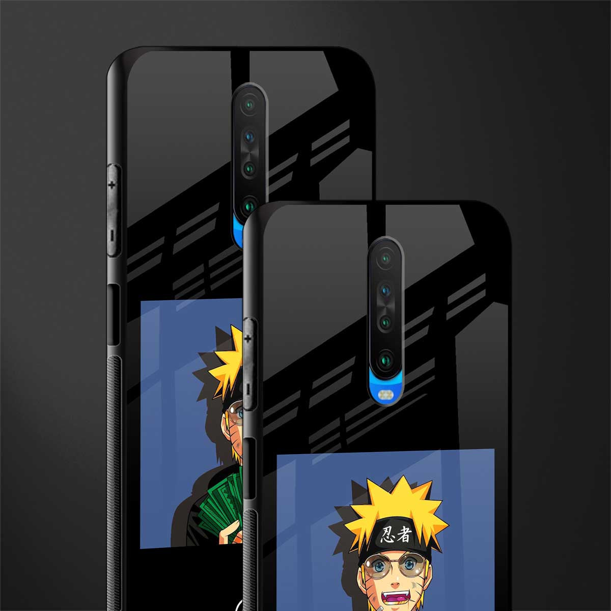 naruto hypebeast glass case for poco x2 image-2
