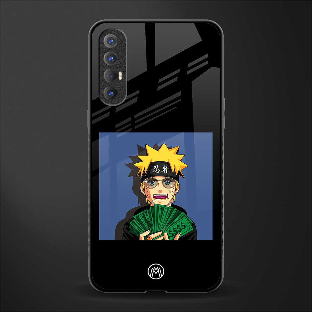 naruto hypebeast glass case for oppo reno 3 pro image