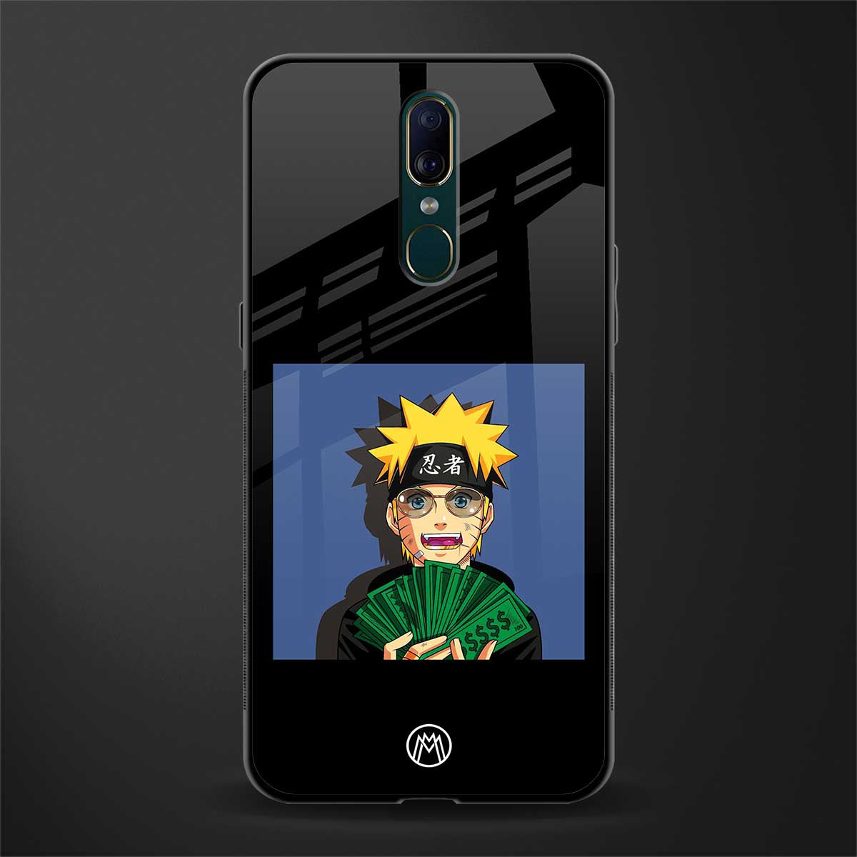 naruto hypebeast glass case for oppo a9 image