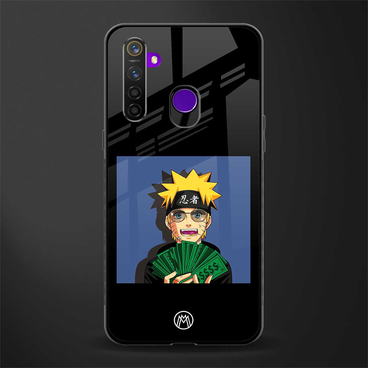 naruto hypebeast glass case for realme 5i image