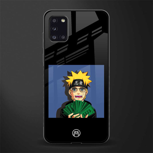 naruto hypebeast glass case for samsung galaxy a31 image