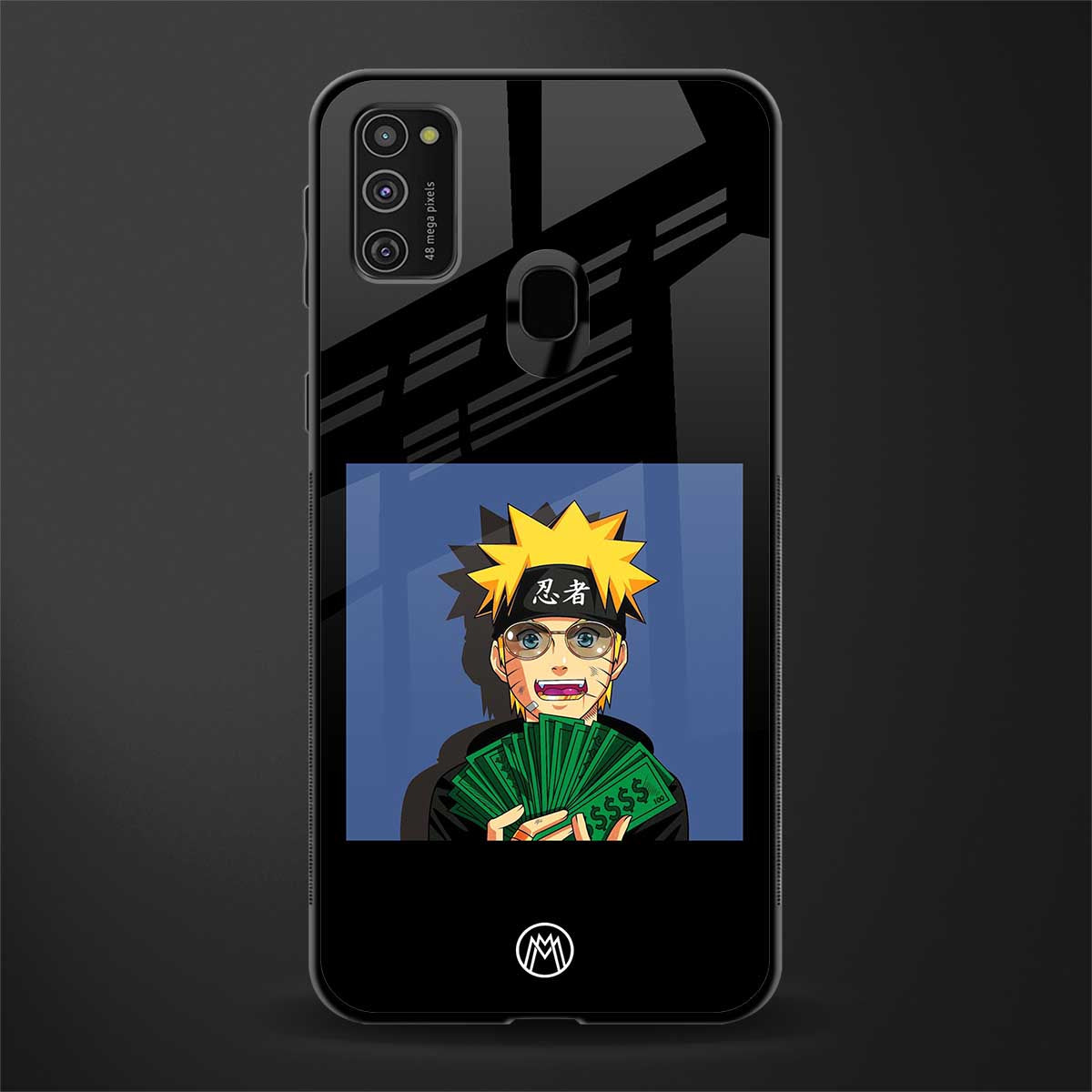 naruto hypebeast glass case for samsung galaxy m21 image