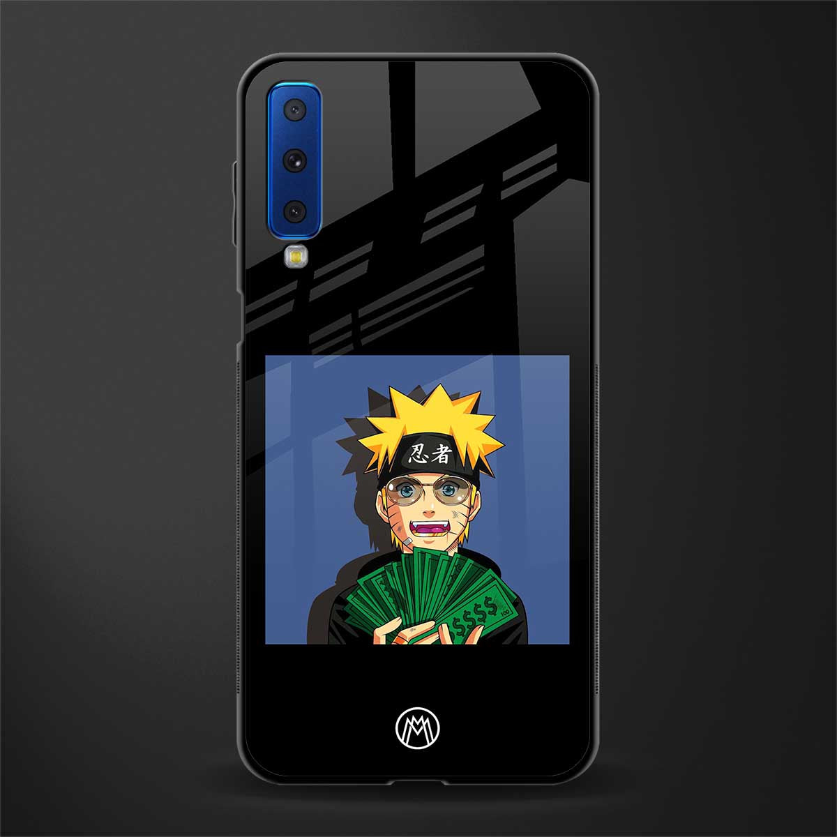 naruto hypebeast glass case for samsung galaxy a7 2018 image