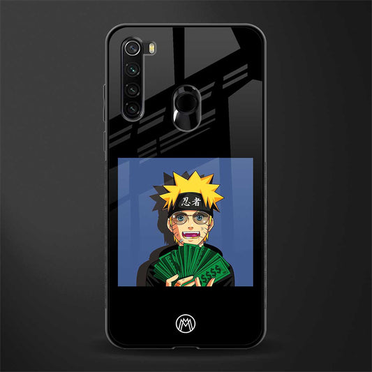 naruto hypebeast glass case for redmi note 8 image