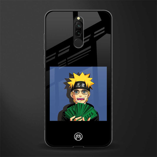 naruto hypebeast glass case for redmi 8 image