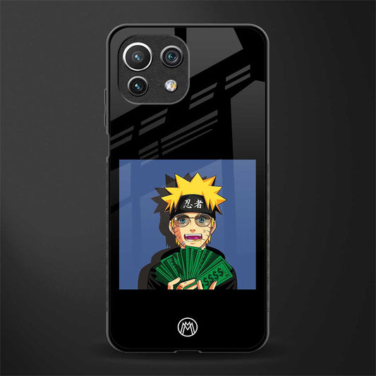 naruto hypebeast glass case for mi 11 lite image