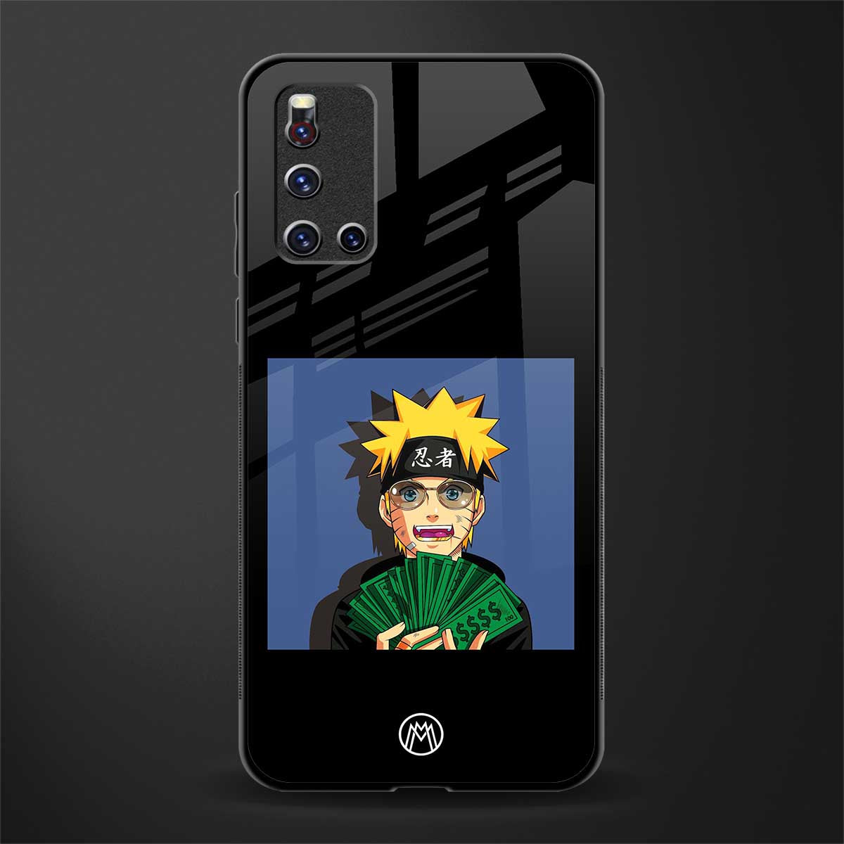 naruto hypebeast glass case for vivo v19 image