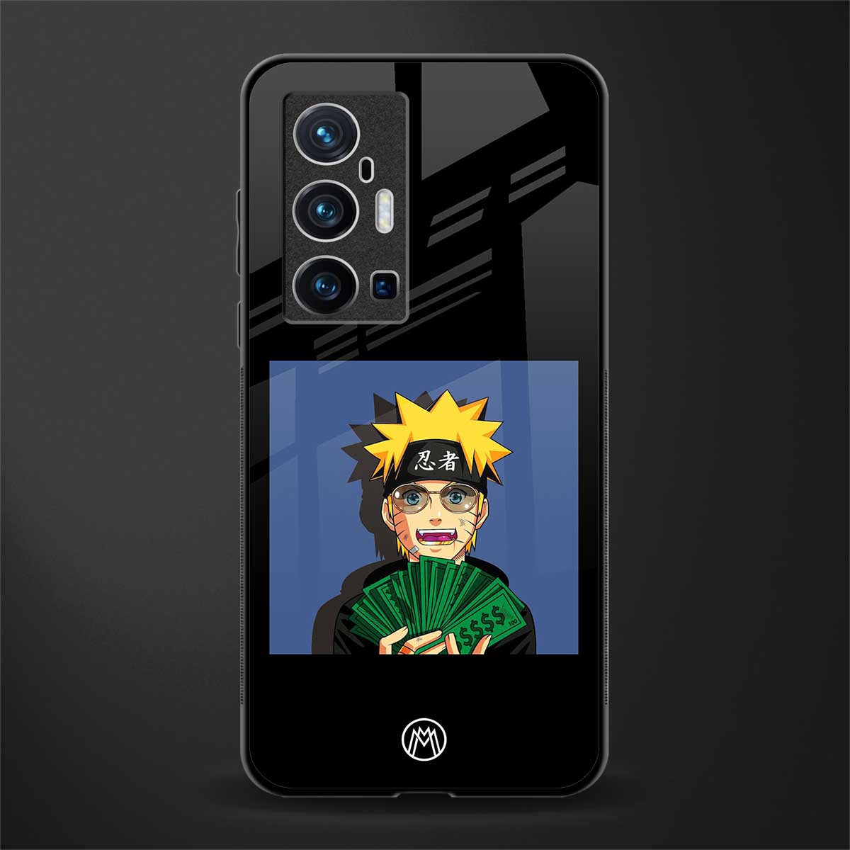 naruto hypebeast glass case for vivo x70 pro plus image