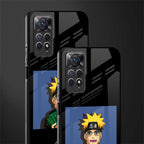 naruto hypebeast glass case for redmi note 11 pro image-2