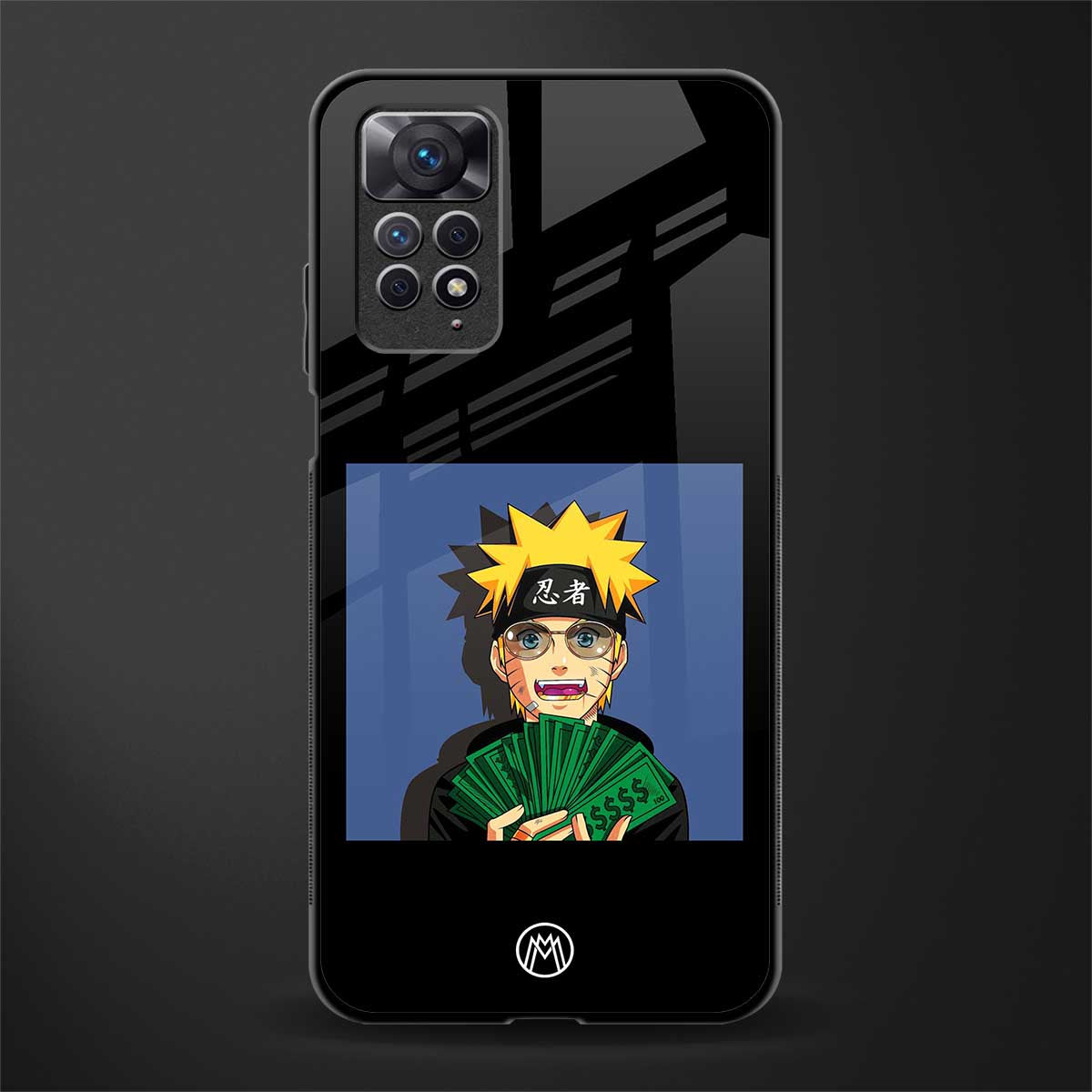 naruto hypebeast glass case for redmi note 11 pro image