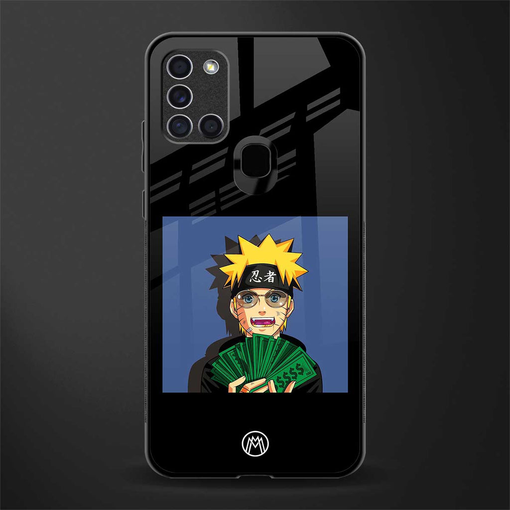 naruto hypebeast glass case for samsung galaxy a21s image