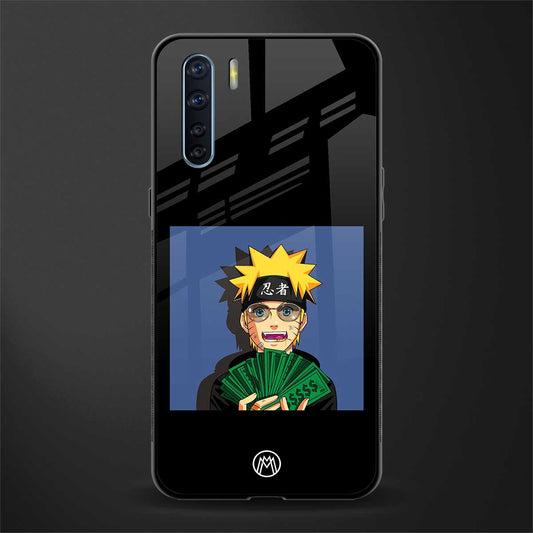 naruto hypebeast glass case for oppo f15 image
