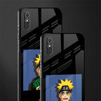 naruto hypebeast glass case for redmi 9a image-2