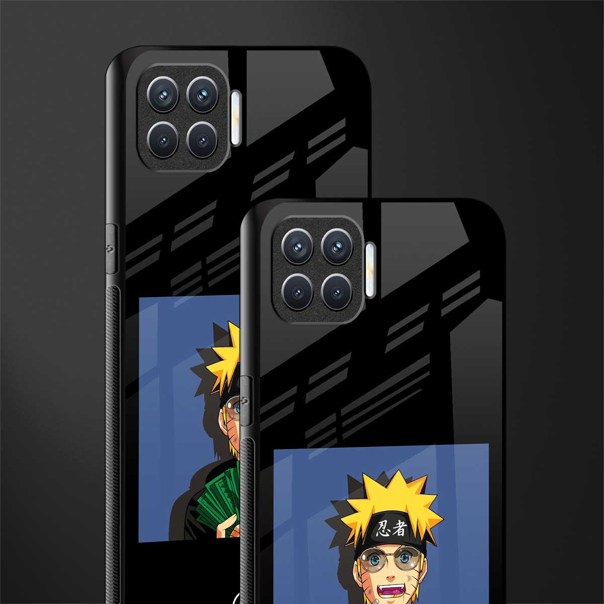 naruto hypebeast glass case for oppo f17 pro image-2