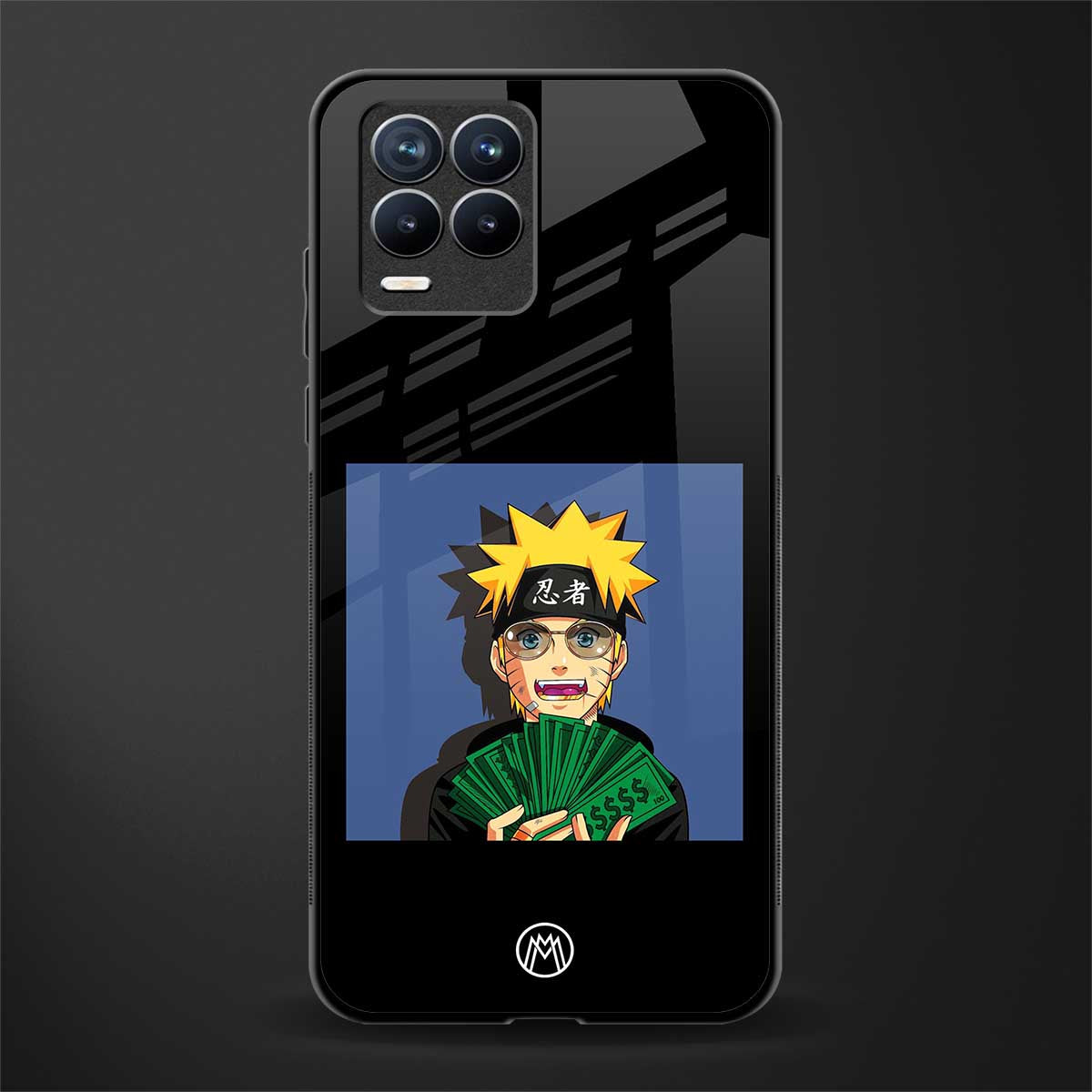 naruto hypebeast glass case for realme 8 pro image