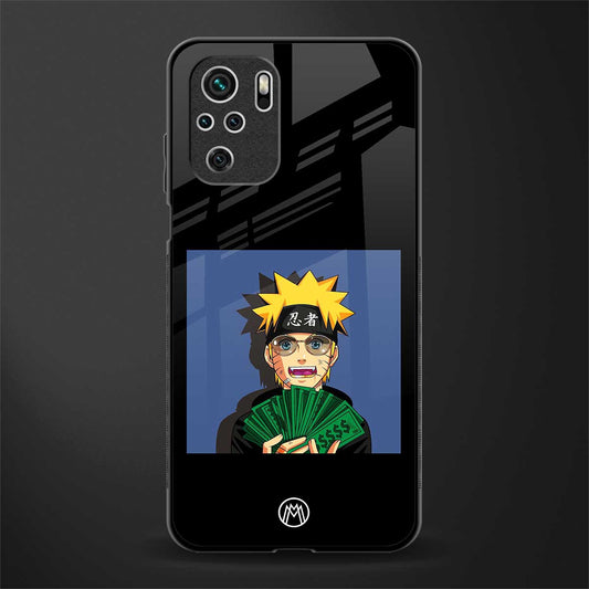 naruto hypebeast glass case for redmi note 10 image